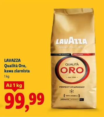 Qualità Oro, kawa ziarnista promocja w Lidl