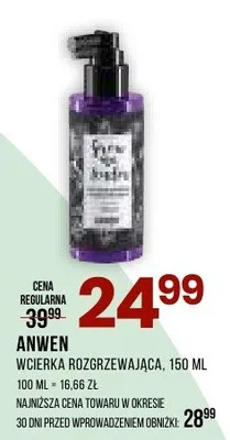 Wcierka rozgrzewająca promocja w Drogerie Natura