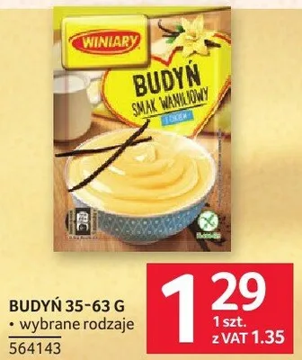 Budyń 3S Winiary 63g wybrane rodzaje promocja w Selgros