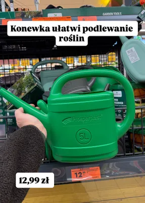 Konewka 5 l promocja w Biedronka