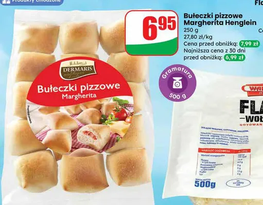 Bułeczki pizzowe Margherita Henglein promocja w Dino