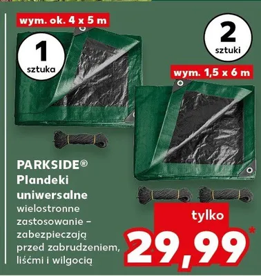 Plandeki uniwersalne wielostronne promocja w Kaufland