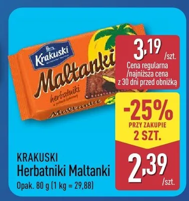 Herbatniki promocja w Aldi