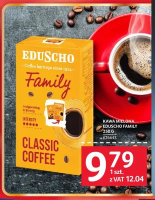 Kawa mielona Eduscho Family promocja w Selgros