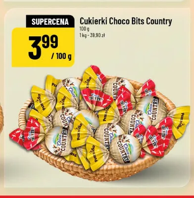 Cukierki Choco Bits Country promocja w POLOmarket