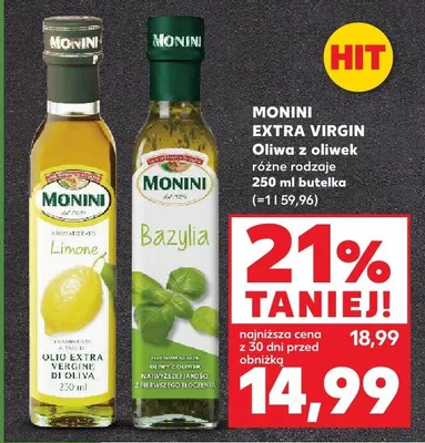 Oliwa z oliwek Extra Virgin różne rodzaje promocja w Kaufland