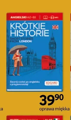 Książka Angielski Krótkie historie Edgard promocja w Empik