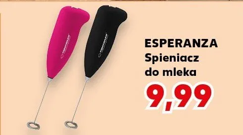 Spieniacze do mleka promocja w Kaufland