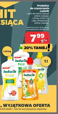 Płyn uniwersalny Ludwik promocja w Netto