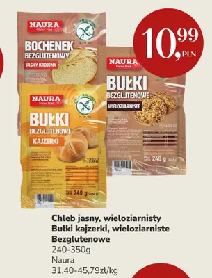 Chleb jasny bezglutenowy Naura promocja w Market Point
