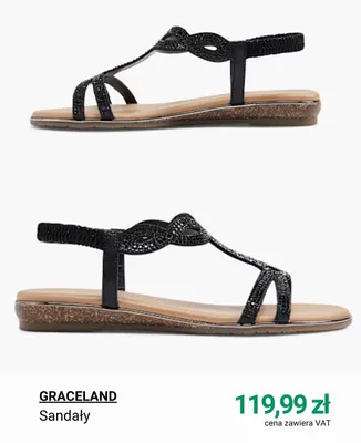 Sandały Graceland promocja w Deichmann