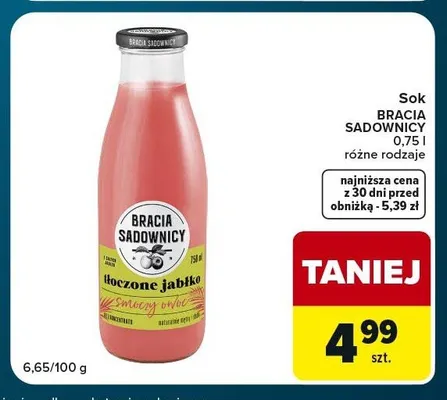 Sok Bracia Sadownicy promocja w Globi