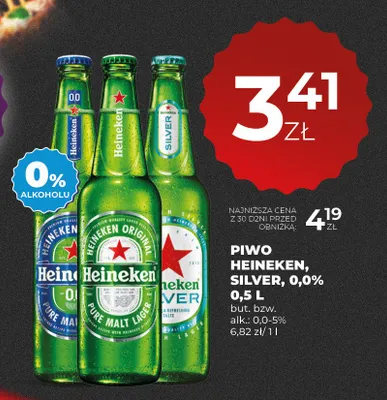 Piwo Heineken Original promocja w Duży Ben