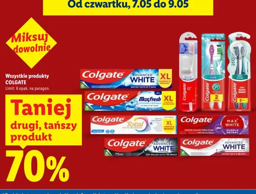 Produkty Colgate promocja w Lidl