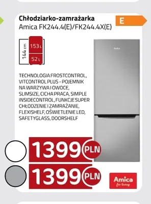 Chłodziarko-zamrażarka Amica FK244,4(E) promocja w kakto.pl
