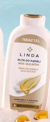 Płyn do kąpieli Linda Moc Olejków promocja w Biedronka