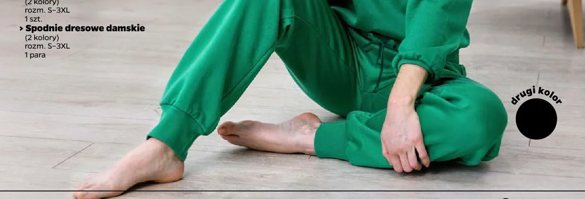 Spodnie dresowe damskie promocja w Netto