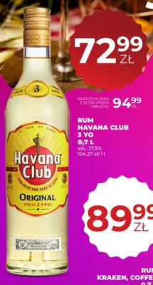 Rum Havana Club 3 YO promocja w Duży Ben