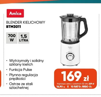 Blender kielichowy BTM3011 Amica promocja w Max Elektro