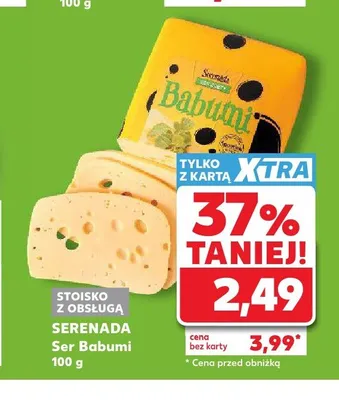 Ser Babumi Serenada promocja w Kaufland