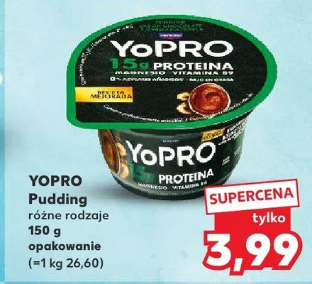 Pudding różne rodzaje promocja w Kaufland