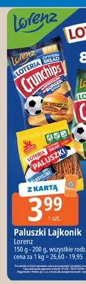 Paluszki Lajkonik promocja w Leclerc