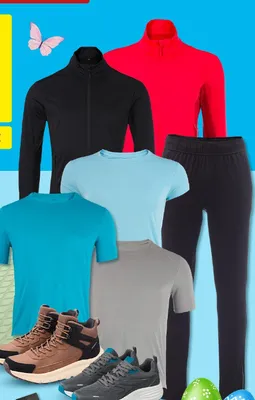 Odzież, buty sportowe promocja w Aldi