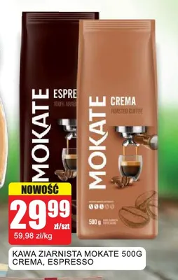 Kawa ziarnista Mokate Crema promocja w Bingo