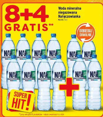 Woda mineralna niegazowana promocja w POLOmarket