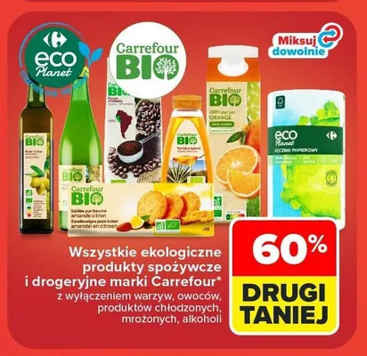 Ciastka Carrefour Bio promocja w Carrefour