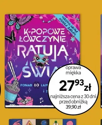 Książka K-popowe łowczynie ratują świat promocja w Empik