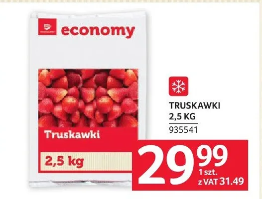 Truskawki 2,5 KG promocja w Selgros