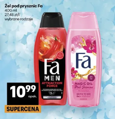 Żel pod prysznic Fa promocja w Delikatesy Centrum