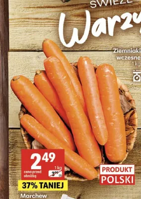 Marchew polska promocja w Delikatesy Centrum