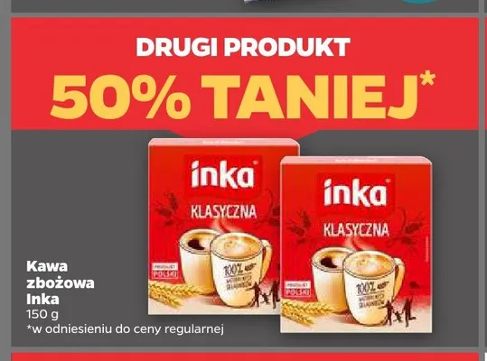 Kawa zbożowa Inka Klasyczna promocja w Netto