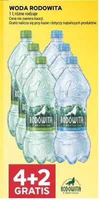 Woda Rodowita promocja w Stokrotka