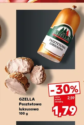 Pasztetowa luksusowa Gzella promocja w Kaufland