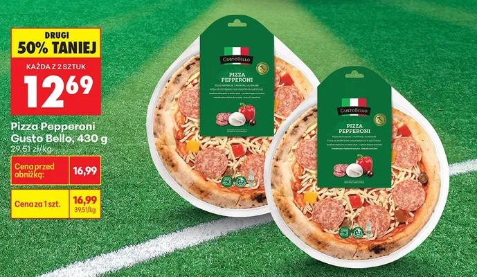 Pizza Pepperoni Gusto Bello promocja w Biedronka