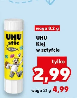 Klej w sztyfcie UHU 8,2 g promocja w Kaufland
