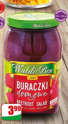 Buraczki tarte WaldiBen promocja w Dino
