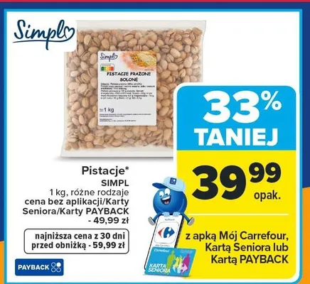 Pistacje Simpl promocja