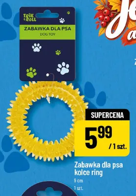 Zabawka dla psa kolce ring 9 cm Trik & Roll promocja w POLOmarket