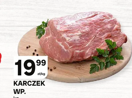 Karczek wieprzowy promocja w Chorten