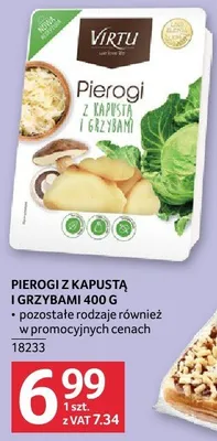 Pierogi z kapustą i grzybami Virtu promocja w Selgros