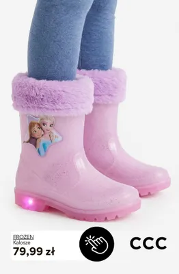 Kalosze Frozen promocja w CCC