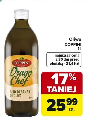 Oliwa z oliwek Drago Chef promocja w Carrefour