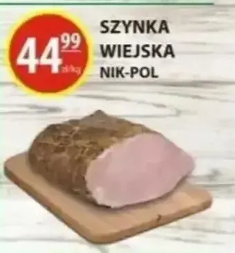 Szynka wiejska promocja w Zielony Koszyk