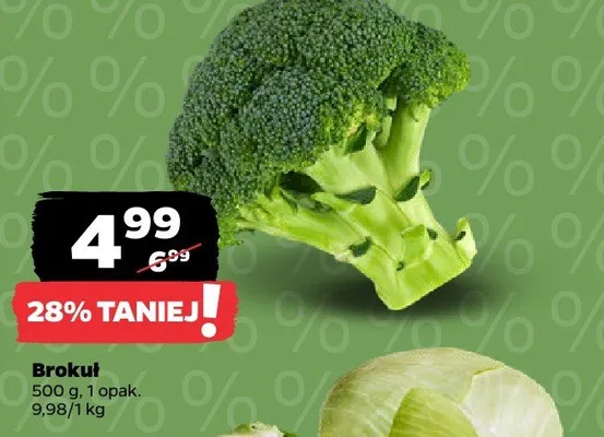 Brokuł promocja w Netto