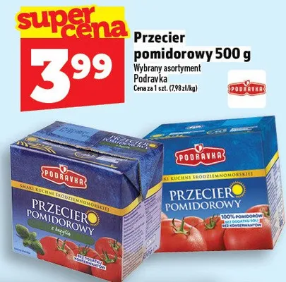 Przecier pomidorowy promocja w TOPAZ