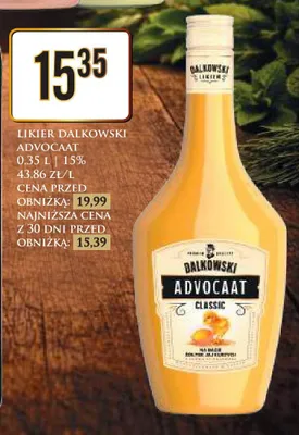 Likier Advocaat promocja w Dino
